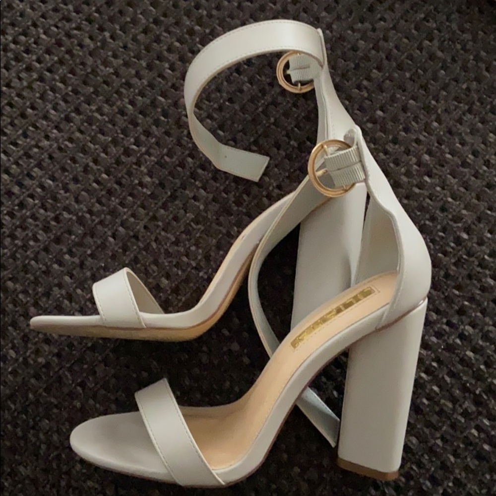 Light gray heels